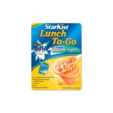 Marjack StarKist Lunch To-Go Tuna Kit, Chunk Light, 4.5 oz, 12/Carton SKIDEL495430
